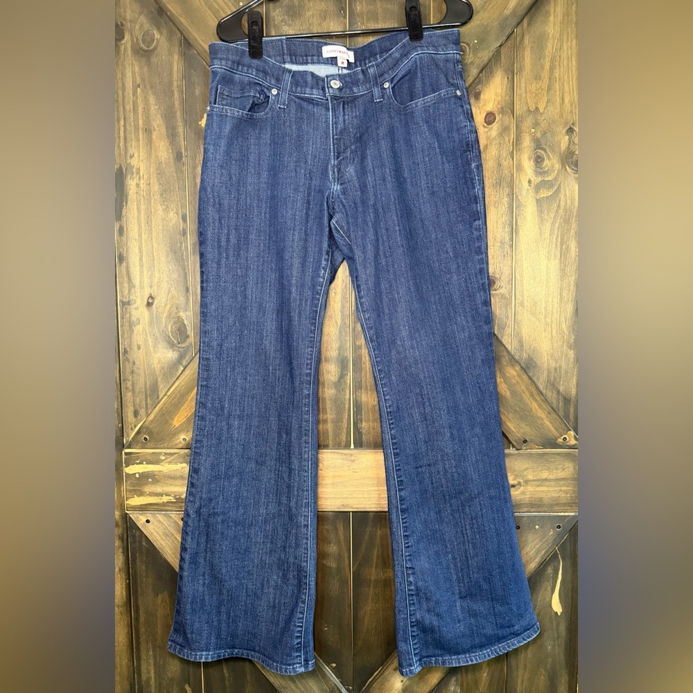 Lucky Brand Women’s Sweet Mid Rise Flare Blue Jeans Size 31/12